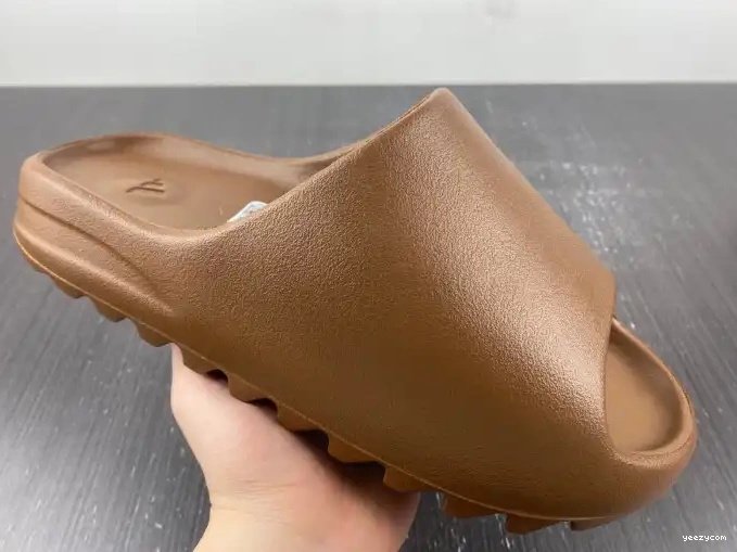 Slide Yeezy Adidas FZ5896 Flax 0604